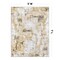 World Rug Gallery Contemporary Chic Abstract Design Area Rug 5' X 7' Yellow 937YELLOW5X7 - alternate 9